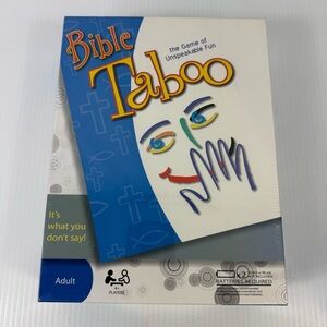 Taboo Bible Edition Hasbro Rare Religious Board Game New Sealed